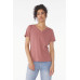 BELLA+CANVAS Women's Relaxed Heather CVC V-Neck Tee BC6405CVC