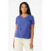 BELLA+CANVAS Women's Relaxed Heather CVC V-Neck Tee BC6405CVC