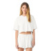 BELLA+CANVAS Women's Heavyweight Garment-Dyed Cropped Tee BC6882GD