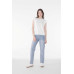 BELLA+CANVAS Women's Flowy Muscle Tee with Rolled Cuffs BC8804