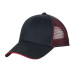 Port Authority Double Mesh Snapback Sandwich Bill Cap. C818