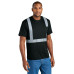 CornerStone Enhanced Visibility Segmented Tape Tee CS206