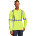 CornerStone ANSI 107 Class 2 Long Sleeve Safety T-Shirt. CS401LS