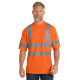 CornerStone - ANSI 107 Class 3 Short Sleeve Snag-Resistant Reflective T-Shirt. CS408