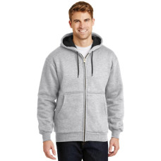 CornerStone - Heavyweight Full-Zip Hooded Sweatshirt with Thermal Lining.  CS620