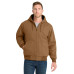 CornerStone Washed Duck Cloth Insulated Hooded Work Jacket. CSJ41