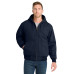 CornerStone Washed Duck Cloth Insulated Hooded Work Jacket. CSJ41
