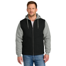 CornerStone Duck Fleece Full-Zip Hooded Jacket CSJ42