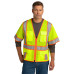 CornerStone  ANSI 107 Class 3 Surveyor Mesh Zippered Two-Tone Short Sleeve Vest. CSV106