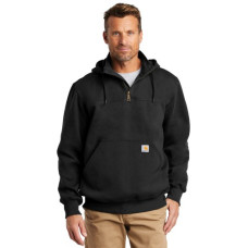 Carhartt Rain Defender Paxton Heavyweight Hooded Zip Mock Sweatshirt. CT100617 Carhartt Rain Defender Paxton Heavyweight Hooded Zip Mock Sweatshirt. CT100617