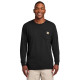 Carhartt  Workwear Pocket Long Sleeve T-Shirt. CTK126