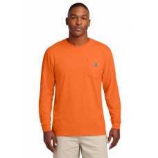 Carhartt  Workwear Pocket Long Sleeve T-Shirt. CTK126