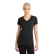 District Women's Perfect Blend CVC V-Neck Tee. DM1190L