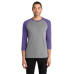 District  Perfect Tri 3/4-Sleeve Raglan. DM136