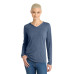 District Women's Perfect Tri Long Sleeve Hoodie. DM139L