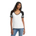 District  Women's Game V-Neck Tee. DM476