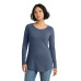 District  Women's Perfect Tri  Long Sleeve Tunic Tee. DT132L