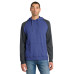 District Young Mens Lightweight Fleece Raglan Hoodie.  DT196
