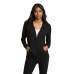 District Women's Fitted Jersey Full-Zip Hoodie. DT2100
