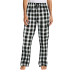 District Women's Flannel Plaid Pant. DT2800