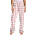 District Women's Flannel Plaid Pant. DT2800