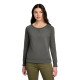 District Women's Featherweight French Terry Long Sleeve Crewneck DT672