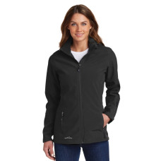 Eddie Bauer Ladies Hooded Soft Shell Parka. EB537