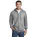 Hanes Ultimate Cotton - Full-Zip Hooded Sweatshirt.  F283