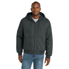 CornerStone - Duck Cloth Hooded Work Jacket.  J763H