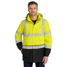 Port Authority ANSI 107 Class 3 Safety Heavyweight Parka. J799S