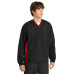 Sport-Tek Tipped V-Neck Raglan Wind Shirt. JST62