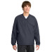 Sport-Tek V-Neck Raglan Wind Shirt. JST72
