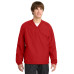 Sport-Tek V-Neck Raglan Wind Shirt. JST72