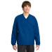 Sport-Tek V-Neck Raglan Wind Shirt. JST72