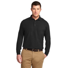 Port Authority Silk Touch Long Sleeve Polo.  K500LS