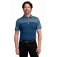 Port Authority Fine Pique Blend Blocked Polo K831