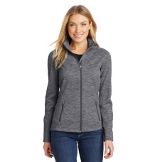 Port Authority Women's Digi Stripe Fleece Jacket. L231