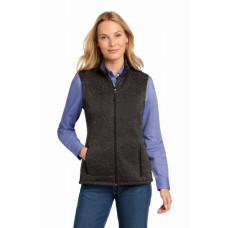 Port Authority Women's Sweater Fleece Vest L236 Port Authority Women's Sweater Fleece Vest L236