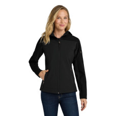 Port Authority Women's Hooded Core Soft Shell Jacket. L335