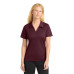 Sport-Tek Women's Dri-Mesh V-Neck Polo.  L469