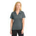 Sport-Tek Women's Dri-Mesh V-Neck Polo.  L469