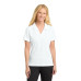 Sport-Tek Women's Dri-Mesh V-Neck Polo.  L469