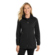Port Authority Women's Active Hooded Soft Shell Jacket. L719