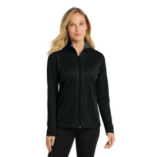 Port Authority Women's Vertical Texture Full-Zip Jacket. L805