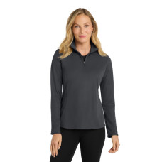 Port Authority Women's Pinpoint Mesh 1/2-Zip . L806