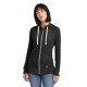 New Era Women's Sueded Cotton Blend Full-Zip Hoodie. LNEA122