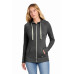 New Era Women's Sueded Cotton Blend Full-Zip Hoodie. LNEA122