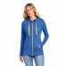 New Era Women's Sueded Cotton Blend Full-Zip Hoodie. LNEA122