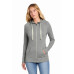 New Era Women's Sueded Cotton Blend Full-Zip Hoodie. LNEA122