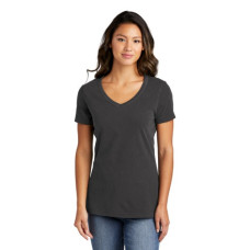 Port & Co Women's Beach Wash Garment-Dyed V-Neck Tee LPC099V